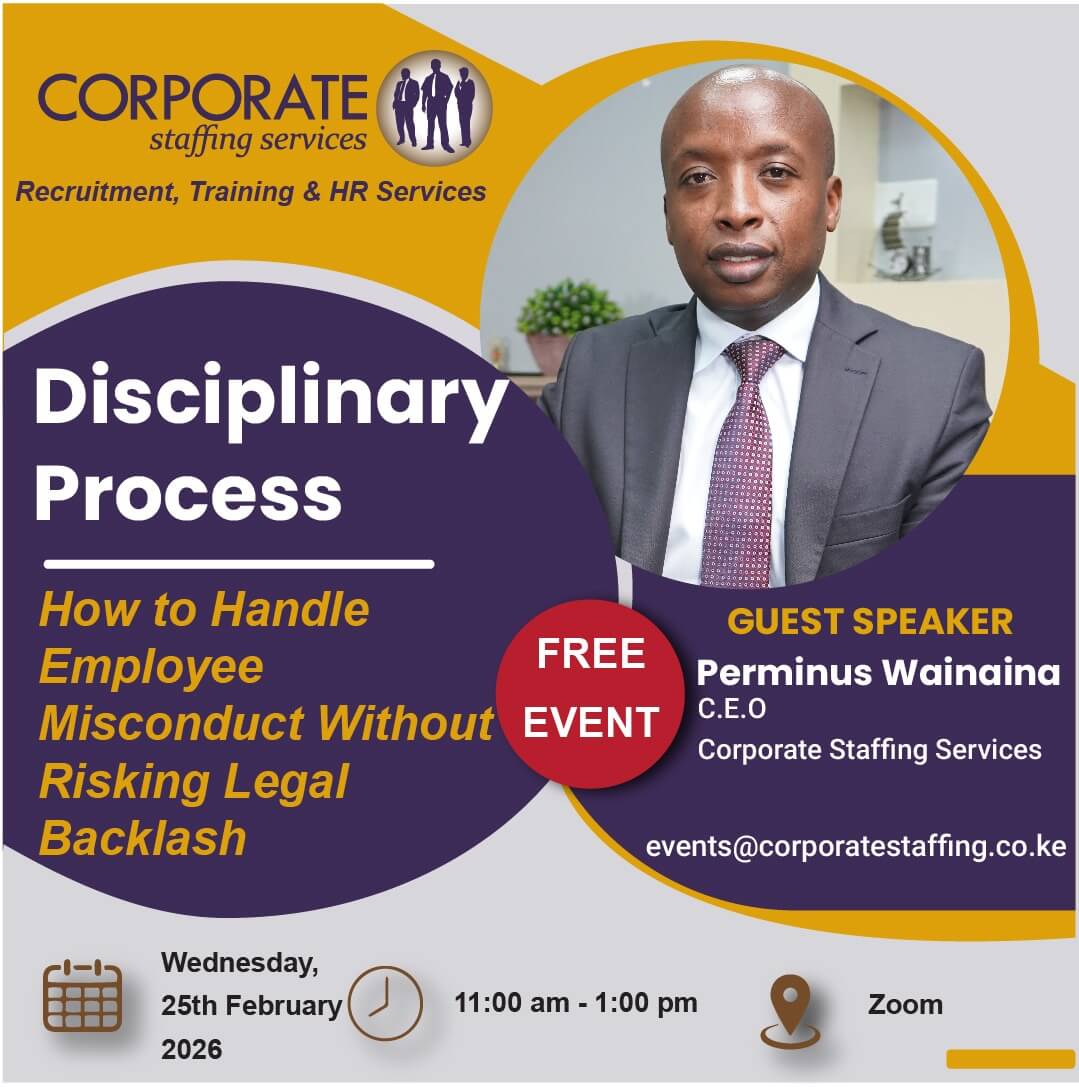 Disciplinary Process: How to Handle Employee Misconduct Without Risking Legal Backlash (Free Online Event) 25th Feb 2026